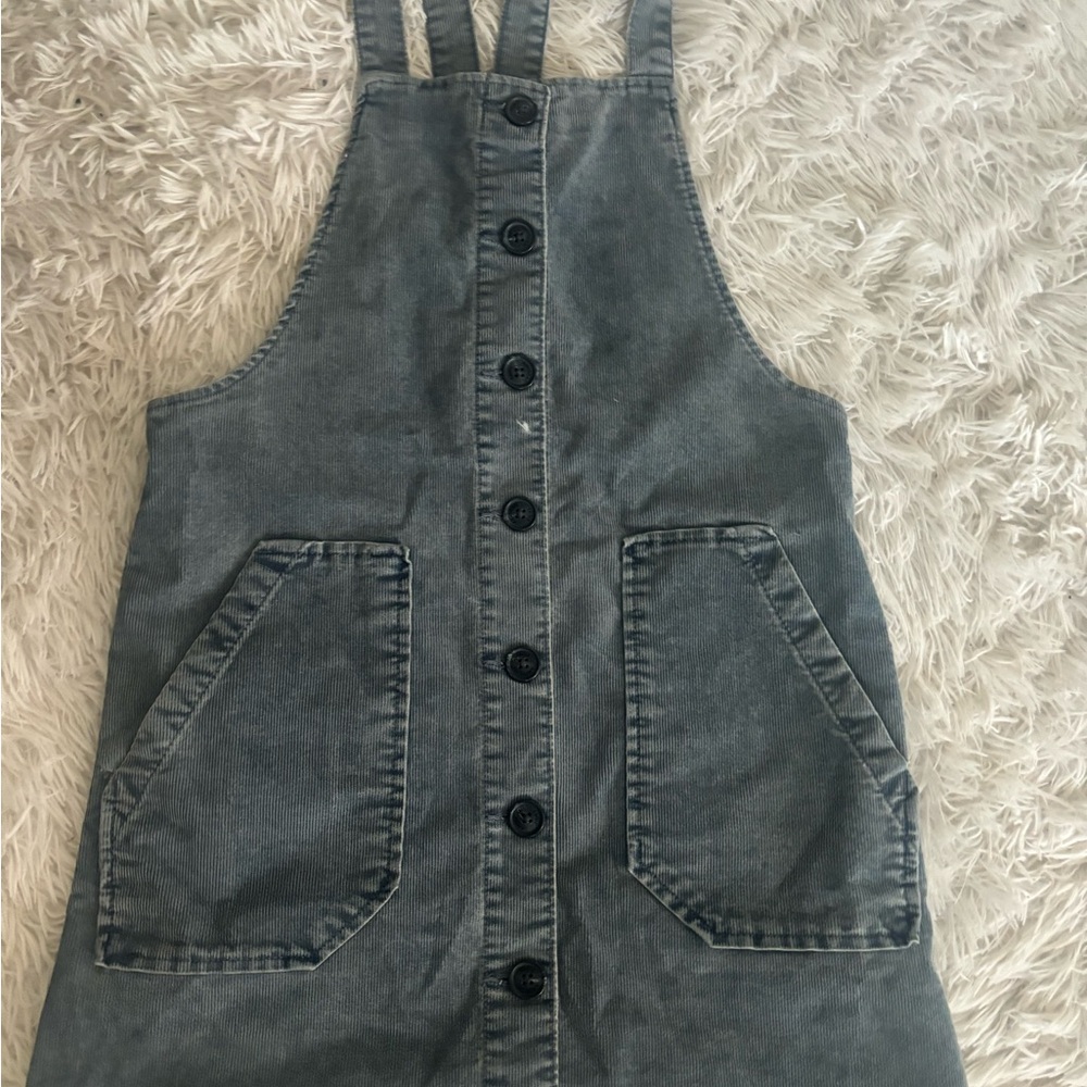 American Eagle Outfitters Denim Jumpsuit - Blue